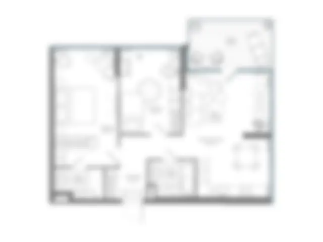 Планировка двухкомнатной квартиры 81,2 м² — чёткую пришлём по запросу